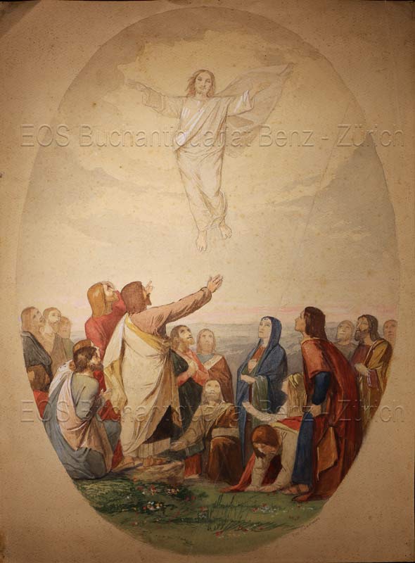 Balmer, Joseph A. (1828-1918): - Christi Himmelfahrt.