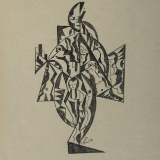 Eckertz, Waldemar (1878–1947): - (Menschenköpfe und Augen).