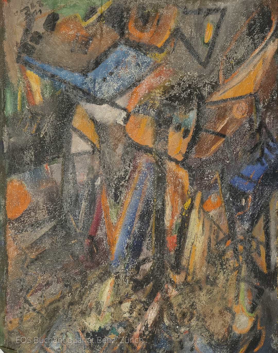 Eckertz, Waldemar (1878–1947): Porträt eines alten Mannes mit Bart. – Bild 2