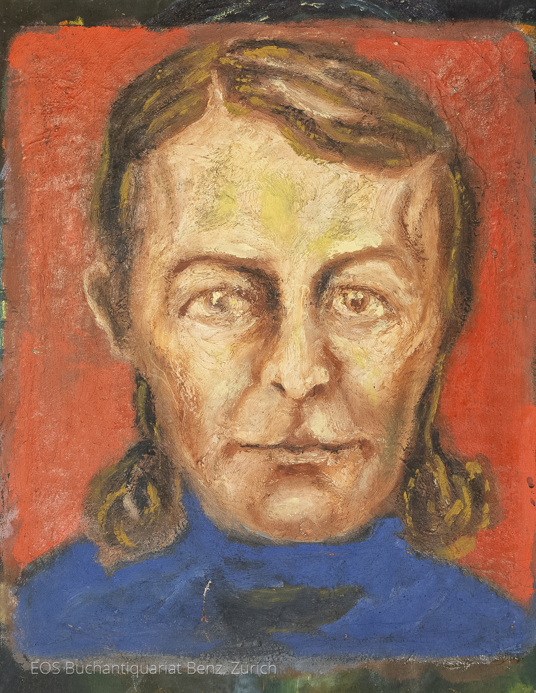 Eckertz, Waldemar (1878–1947): - Porträt einer Frau.