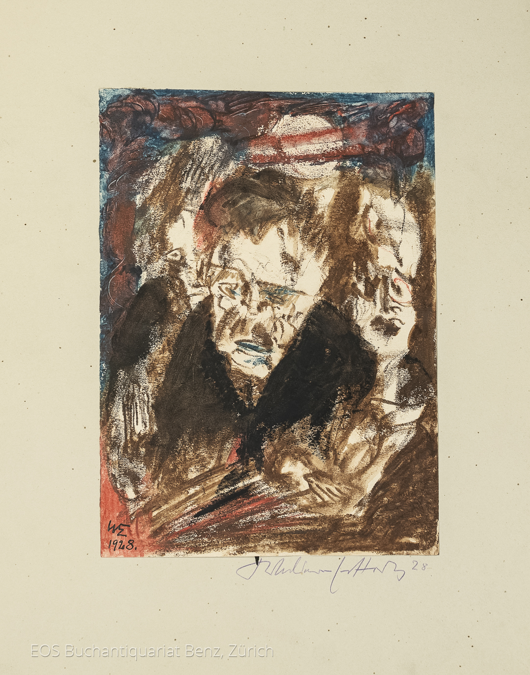 Eckertz, Waldemar (1878–1947): - 3 Männer.