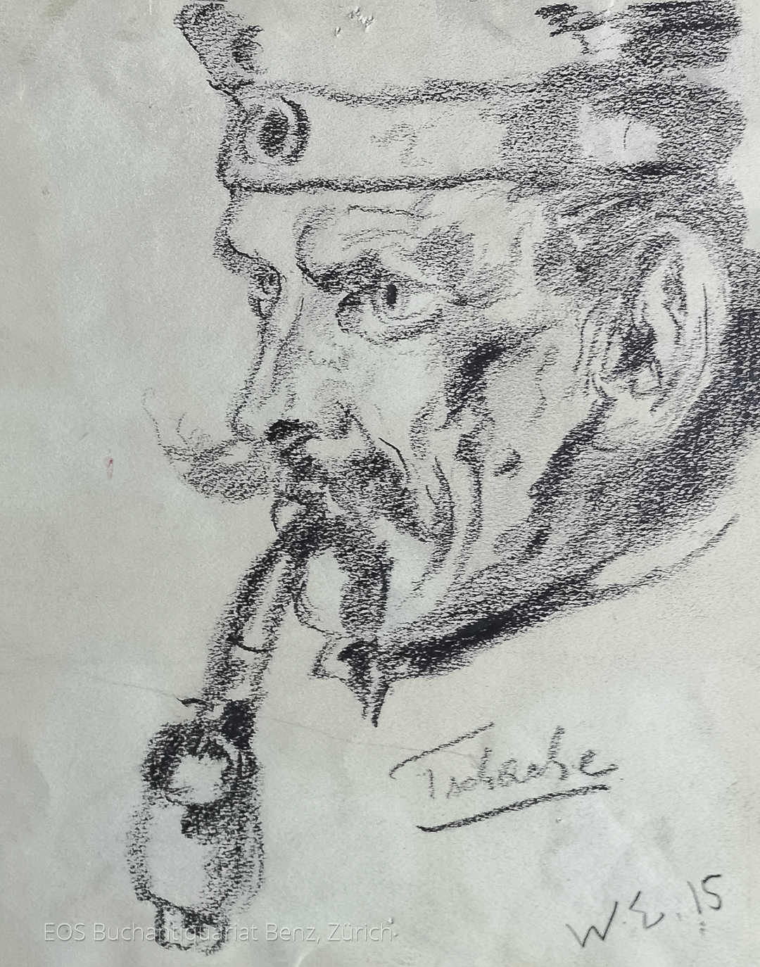 Eckertz, Waldemar (1878–1947): - Krieg 1915 - Tscheche