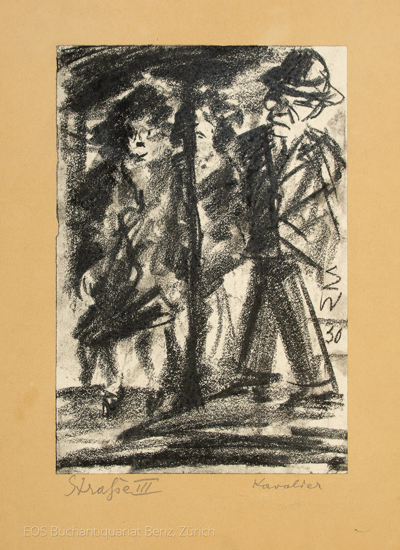 Eckertz, Waldemar (1878–1947): - Strasse III - Kavalier.