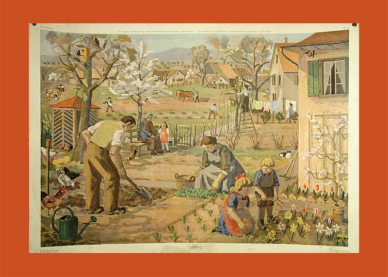 Hartung, Willi (1892 - ?): - Frühling.