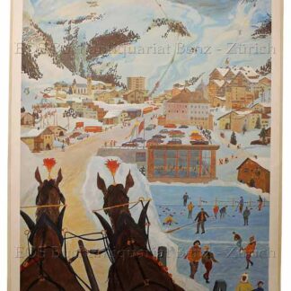 Stähli, Peter (1935*): - Kurort im Winter.