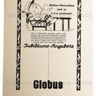 Lips, Robert (1912-1975): - Globus-Kleinmöbel sind ja s-o-o praktisch!
