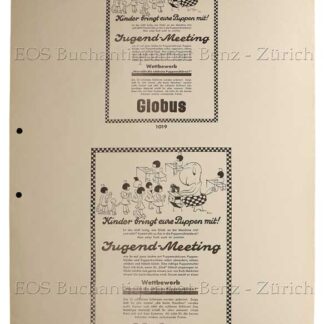 Lips, Robert (1912-1975): - Kinder bringt eure Puppen mit! Jugend-Meeting (Nr. 1019/1920).
