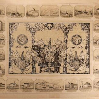 Jacob Balzer (Lithograf) - (Übersichtsblatt aus der Stammbaum des rhätischen adeligen Geschlechtes, Sprecher von Bernegg).