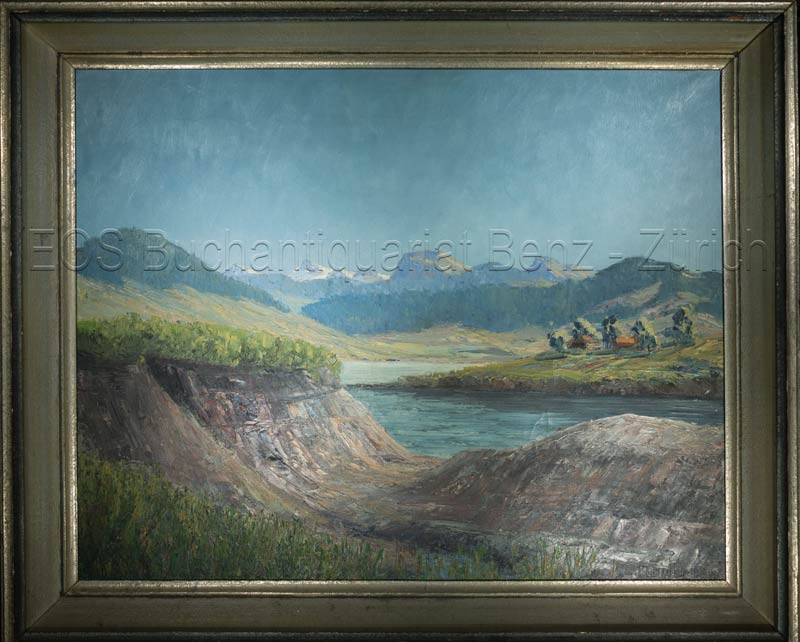 Klopfer, W.: - Frühling am Sihlsee.