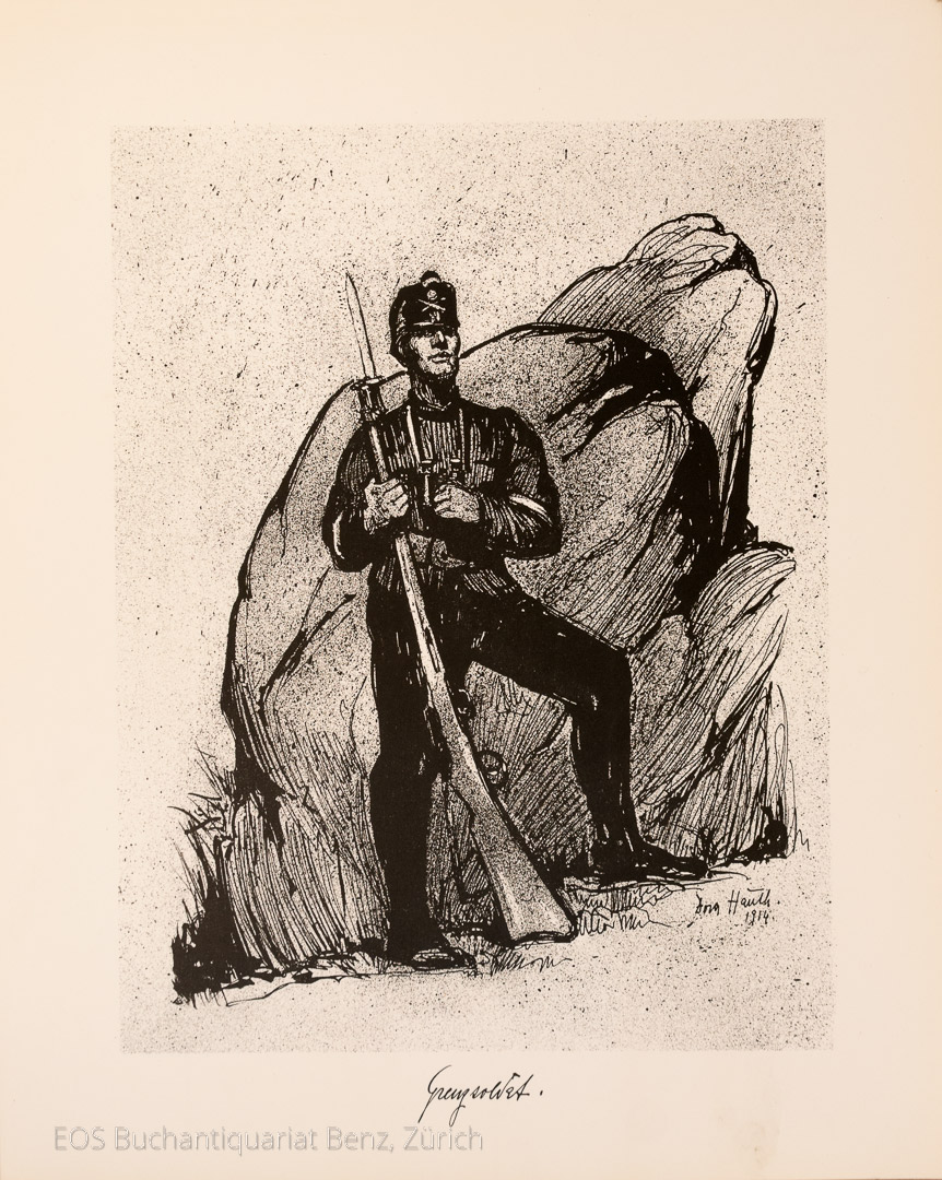 Hauth, Dora (1874–1957): An der Grenze miterlebt von Dora Hauth 1914. – Bild 2