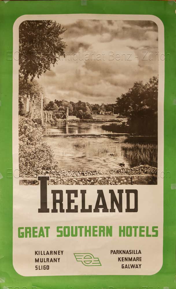 - Irland – Great Southern Hotels – Killarney Mulrany Silgo Parknasilla Kenmare Galway.