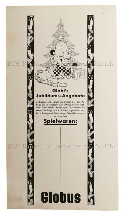 Lips, Robert (1912-1975): - Globi's Jubiläums-Angebote.