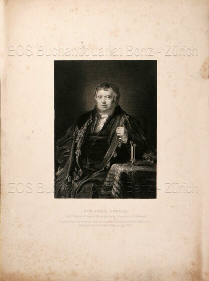 Leslie, John (1766-1832): - Schottischer Mathematiker und Physiker.