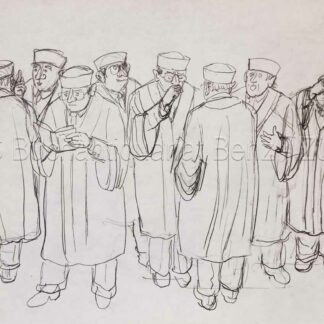 Zimnik, Reiner (*1930): - 3 Bleistiftzeichnungen.