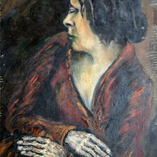 Eckertz, Waldemar (1878–1947): - Porträt von Lotte Eckertz?