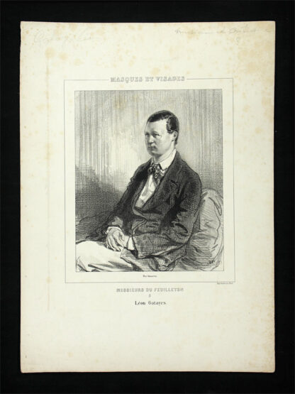 Gatayes, Joseph-Léon (1805-1877): - Franz. Harfenist u. Komponist.